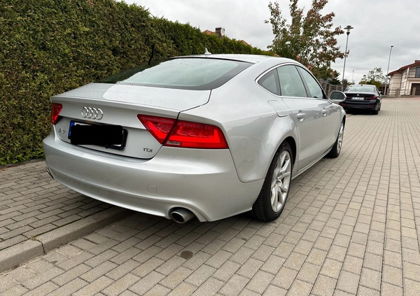 Audi A7 cena 61500 przebieg: 289000, rok produkcji 2011 z Koszalin małe 79